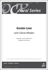 Greater Love SATB choral sheet music cover